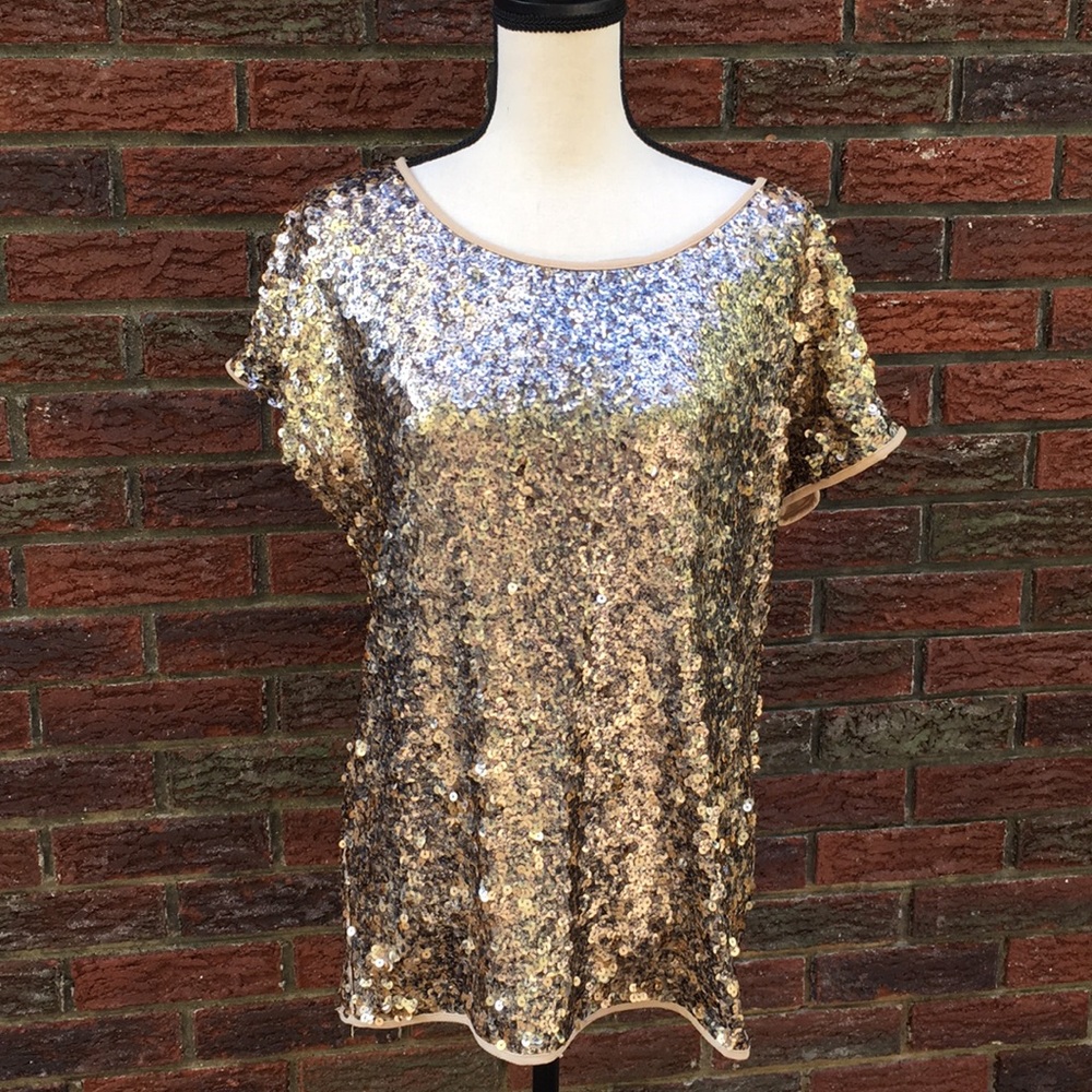 INC Sequined Top